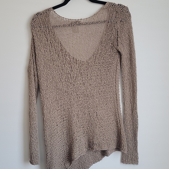 Aritzia Talula knit top - xxs - brown - Picture 6 of 7